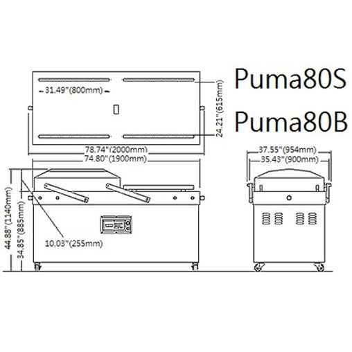 RAM Equipment - Puma80S Double Chamber