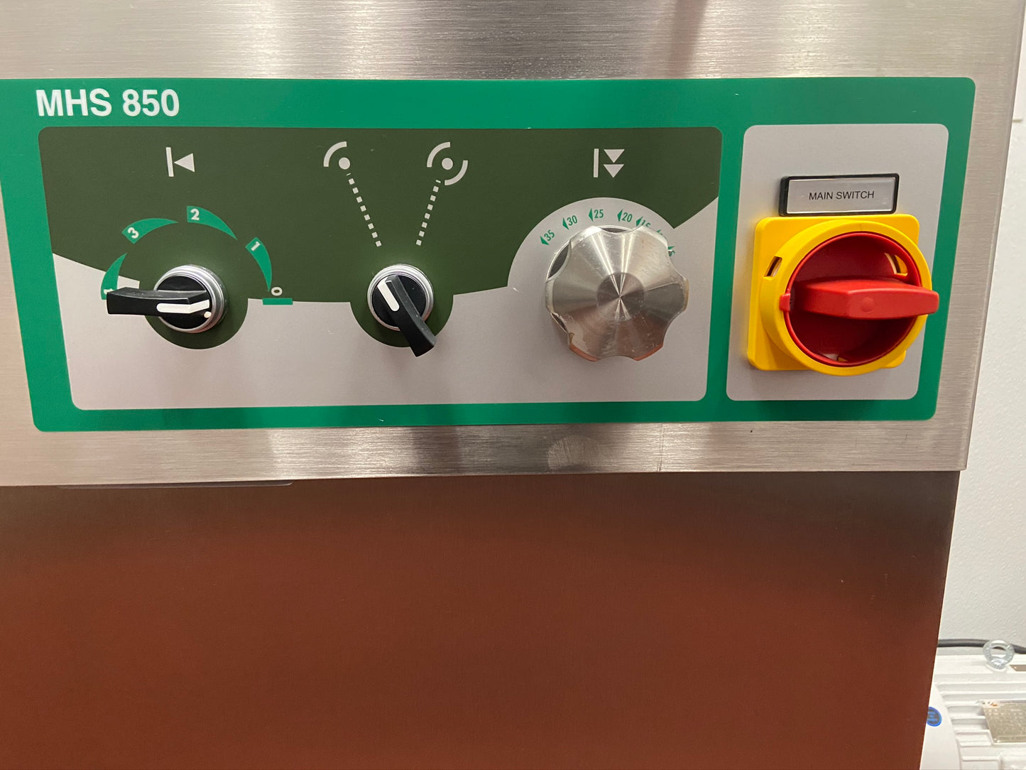 MHS Model 2900 Series Industrial Meat Dicers with optional take away conveyor and optional bin lifter