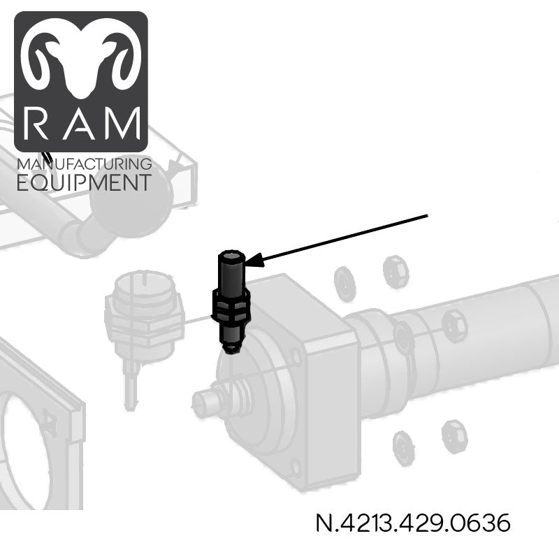 MHS Pipe Switches Compatible with 850-90, 1000-90, 1000-102 Dicers - N.4213.429.0636