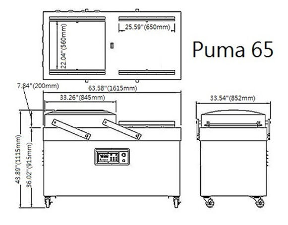 RAM Equipment - Puma65 Double Chamber