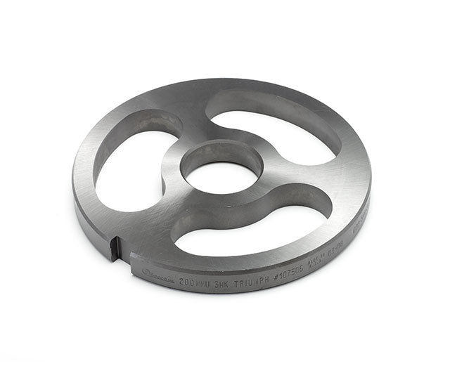 12 TRIUMPH 3 KIDNEY HOLE - Size 12 Reversible Grinder Plate - 103402