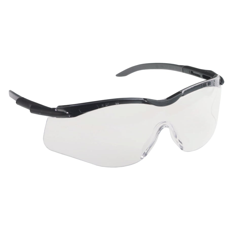 N-Vision Safety Glasses, Clear, 4A Anti-Scratch/Anti-Fog/Anti-Static/UV, T5650