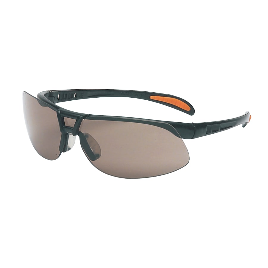 Protégé™ Eyewear, Gray Lens, Polycarbonate, Ultra-dura®, Metallic Black Frame