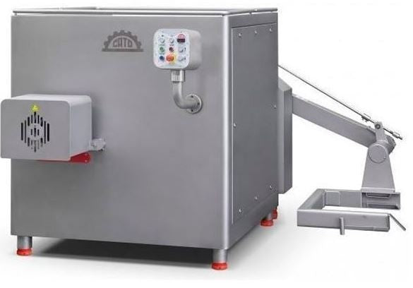 Roser Model PA 200E Power Grind Industrial Meat Grinder with Elevator