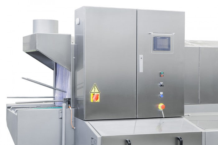Roser Model TL-1200 Industrial Crate Tunnel Washer