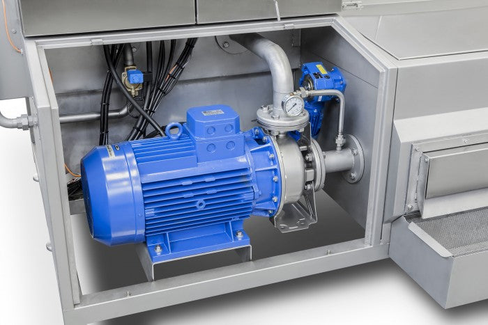 Roser Model TL-1200 Industrial Crate Tunnel Washer