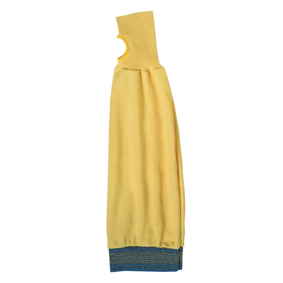 ActivArmr Sleeves, 22 in Long, Elastic Band Closure, Yellow