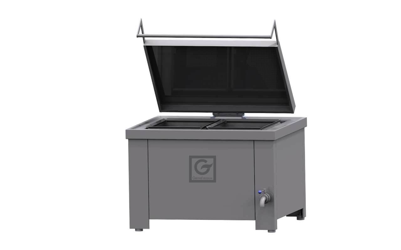 Gernal Fixed Rectangular Boiler Cooking Kettle