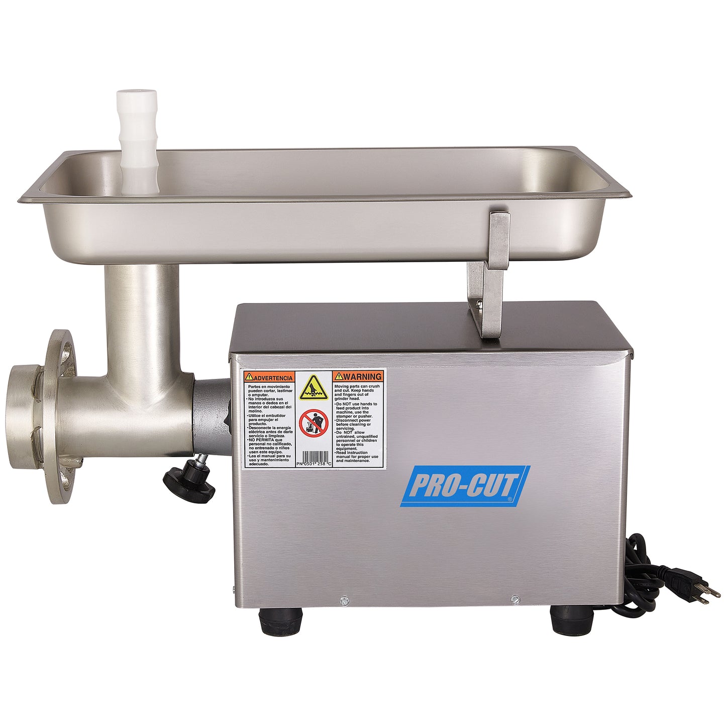 PRO-CUT KG-12-FS #12 Commercial Electric Meat Grinder – 400+ lb/hr