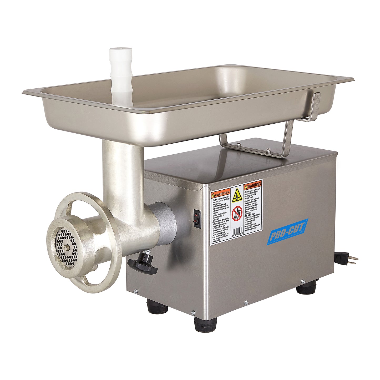 PRO-CUT KG-12-FS #12 Commercial Electric Meat Grinder – 400+ lb/hr