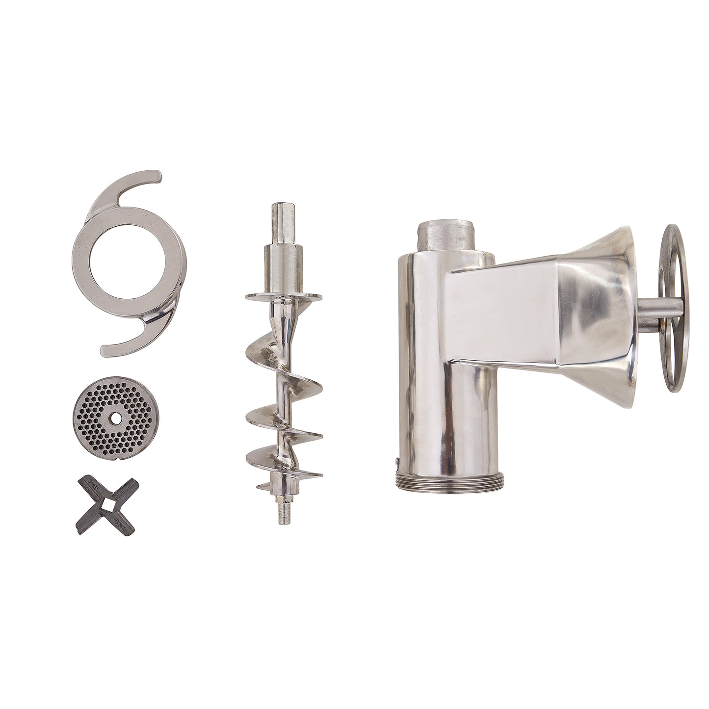 Pro-Cut KG-22-W-SS All Stainless Steel Washdown Commercial Electric Meat Grinder
