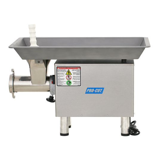 Pro-Cut KG-22-WXP-SS All Stainless Steel 2 HP Washdown Commercial Electric Meat Grinder