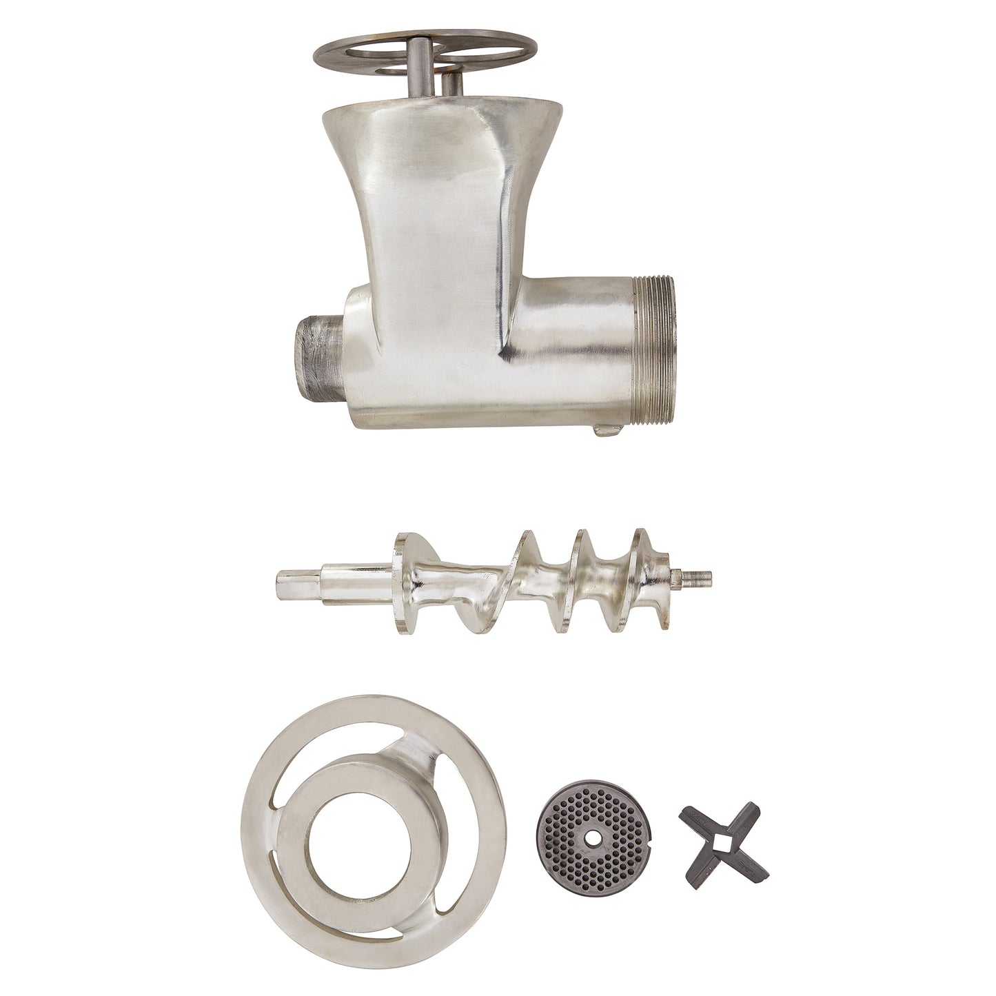 Pro-Cut KG-22-WXP Heavy-Duty 2 HP Stainless Steel Commercial Electric Meat Grinder