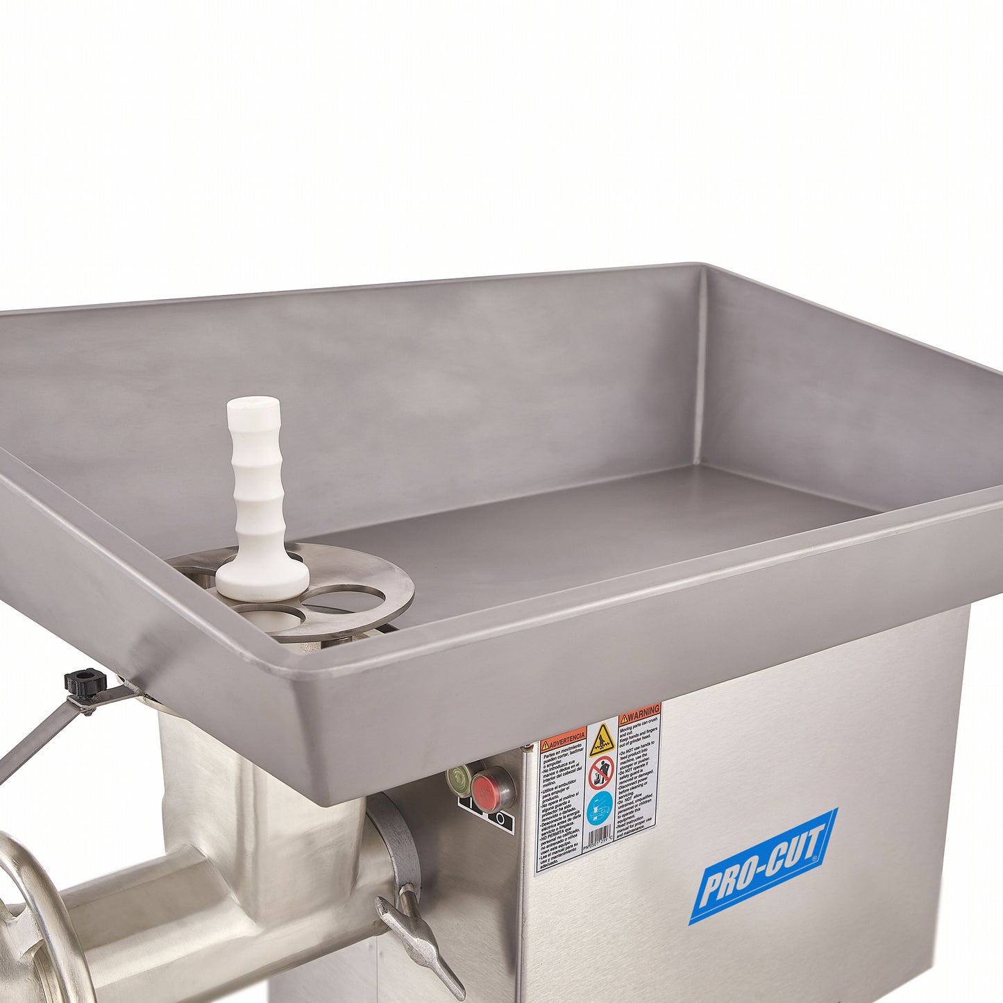 Pro-Cut KG-32-XP Heavy-Duty 5 HP Stainless Steel Commercial Electric Meat Grinder