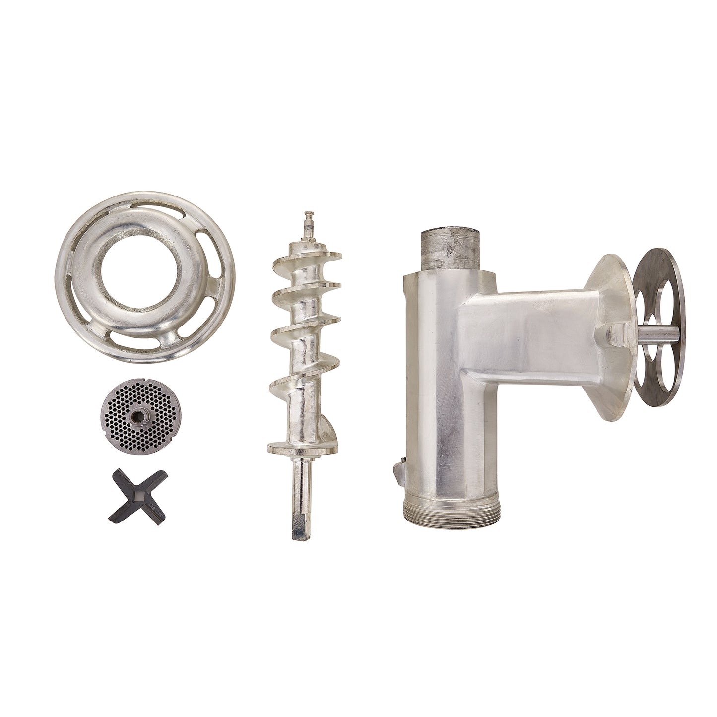Pro-Cut KG-32-XP Heavy-Duty 5 HP Stainless Steel Commercial Electric Meat Grinder
