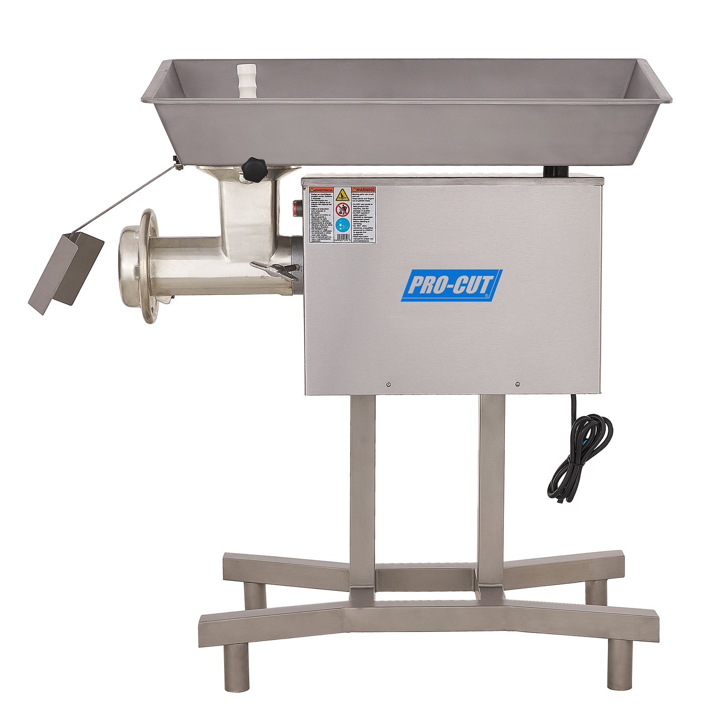 Pro-Cut KG-32-XP Heavy-Duty 5 HP Stainless Steel Commercial Electric Meat Grinder