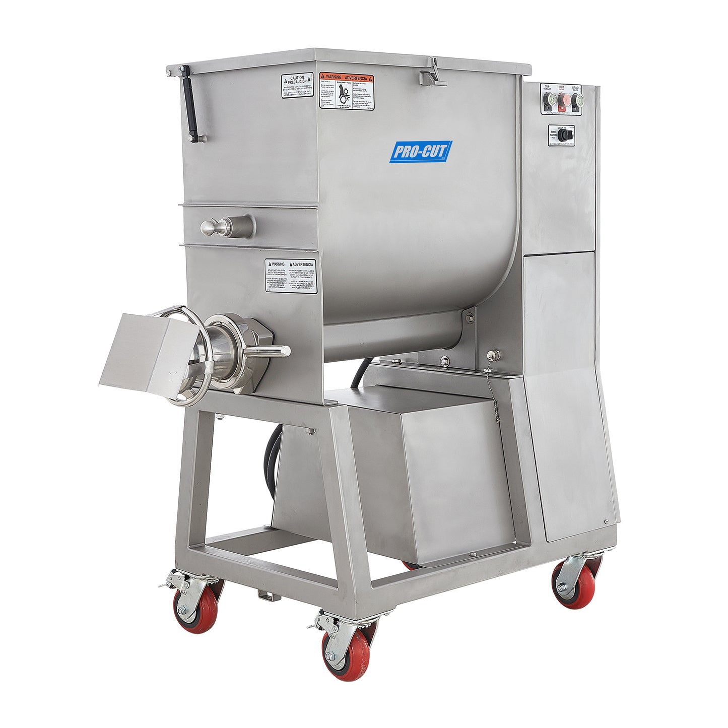 Pro-Cut KMG-32 7.5 HP Stainless Steel Commercial Meat Mixer Grinder