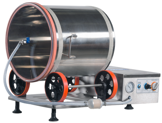 Pro-Cut KMV-25 Stainless Steel Commercial Vacuum Meat Tumbler and Marinator