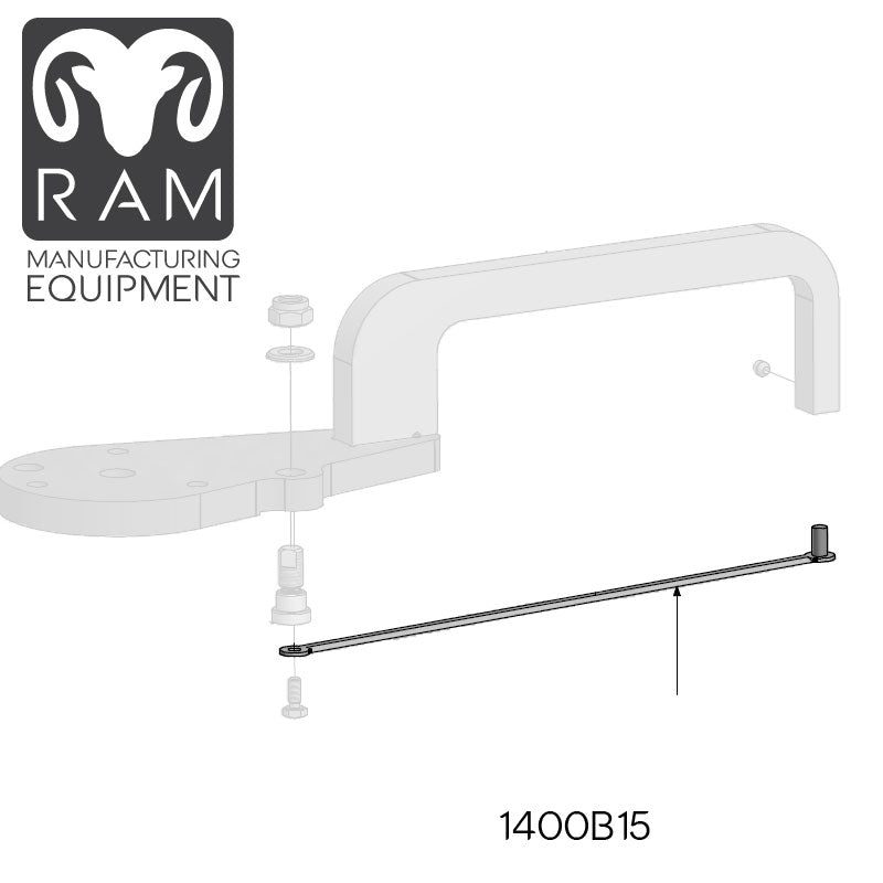 MHS Knife Blade Compatible with 850-90 Dicers - 1400B15