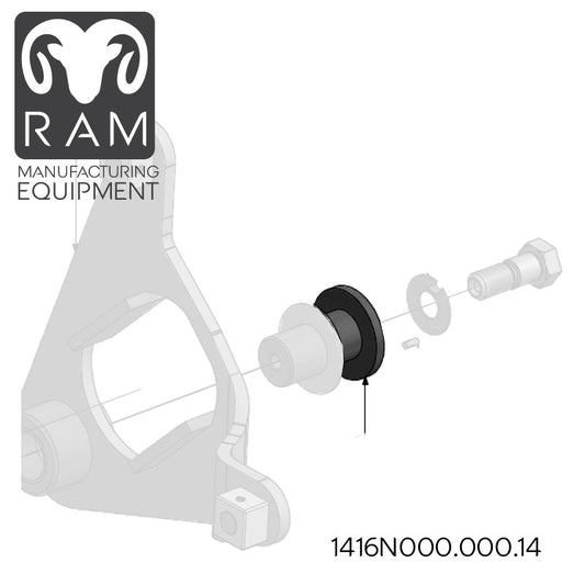 MHS Lever Point Compatible with 850-90, 1000-90, 1000-96 Dicers - 1416N000.000.14