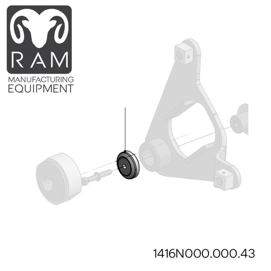 MHS Cover Compatible with 850-90, 1000-90, 1000-96 Dicers - 1416N000.000.43