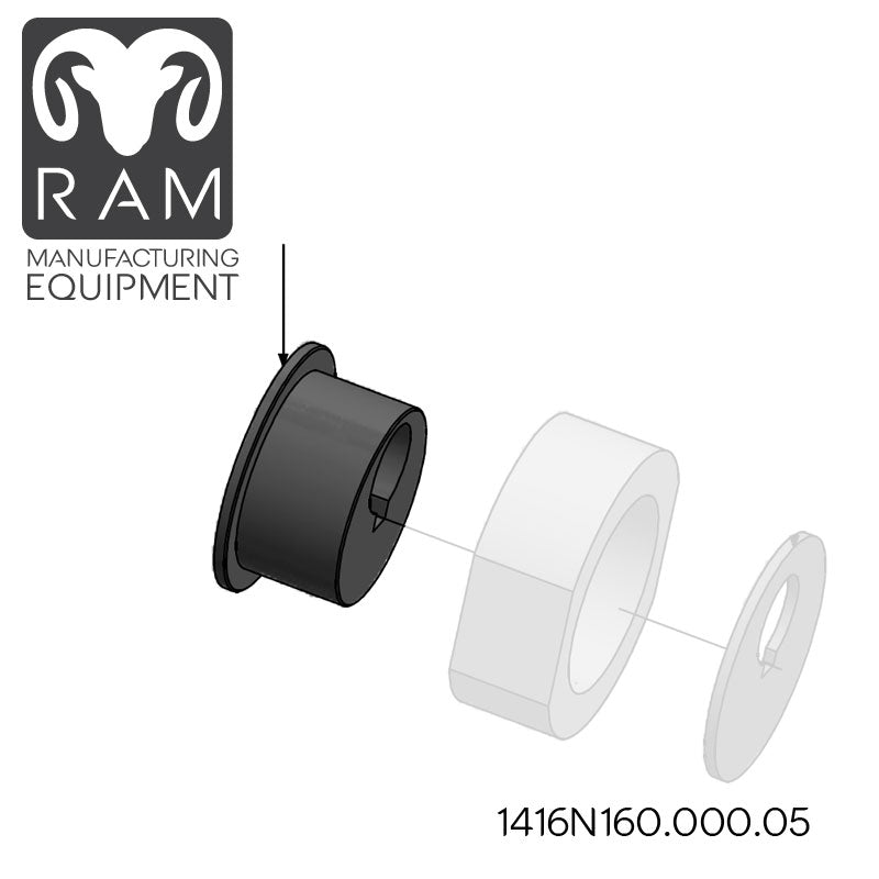 MHS Eccentric Bushing Compatible with 850-90, 1000-90, 1000-96 Dicers - 1416N160.000.05