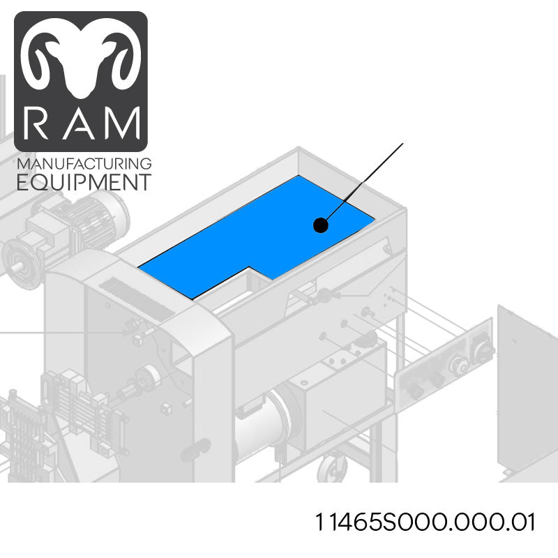 MHS Carving Board Compatible with 850-90 Dicers - 1465S000.000.01