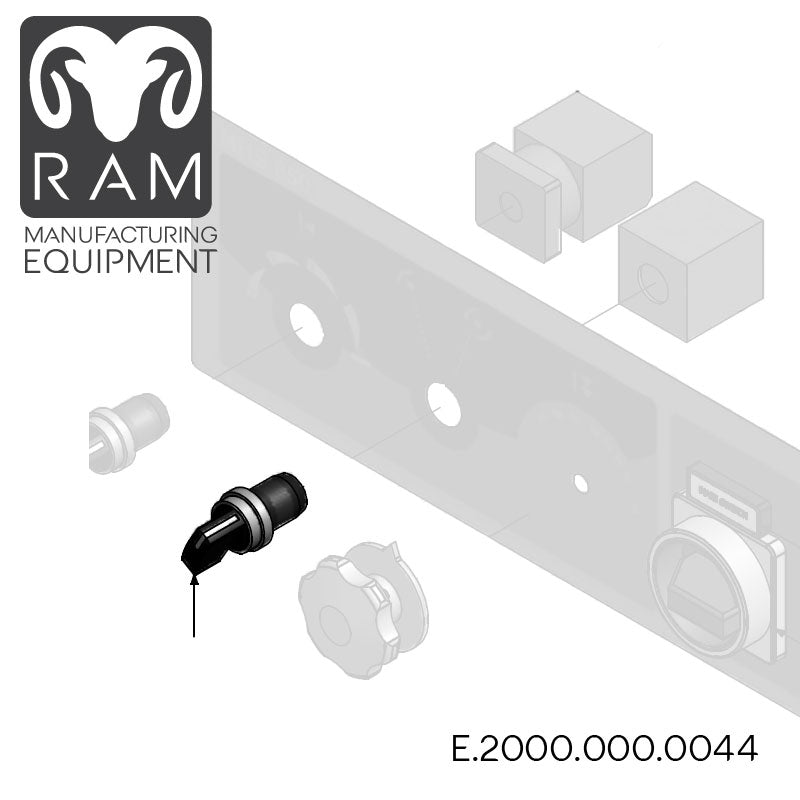 MHS Actuator Compatible with 850-90, 1000-90, 1000-96 Dicers - E.2000.000.0044