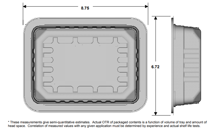MAP Pack - #3 Tray - 1.6 inch x 6.72 inch x 8.75 inch - Black