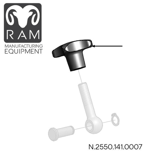 MHS Cross Grip Compatible with 850-90, 1000-90, 1000-96 Dicers - N.2550.141.0007