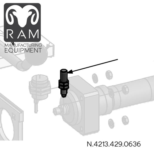 MHS Pipe Switches Compatible with 850-90, 1000-90, 1000-102 Dicers - N.4213.429.0636