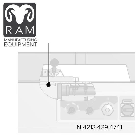MHS Pipe Switch Compatible with 850-90, 1000-90, 1000-96 Dicers - N.4213.429.4741
