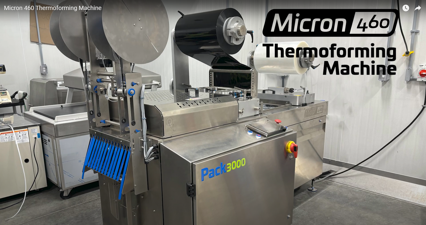 Micron 460 Thermoforming Rollstock Machine - Pack3000