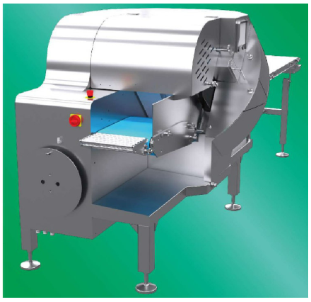 Nantsune Jupiter III NUS-340 III Industrial Horizontal Meat Slicer and Portion Control Machine
