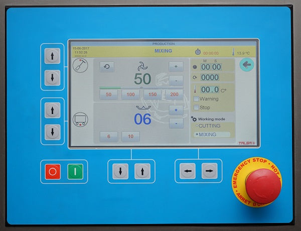 Talsa Model K200npp Power Plus Electronic Industrial Bowl Cutter