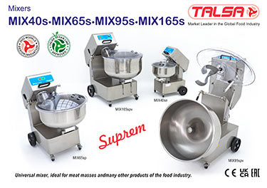 Talsa MIX40se Suprem Commercial Meat Mixer