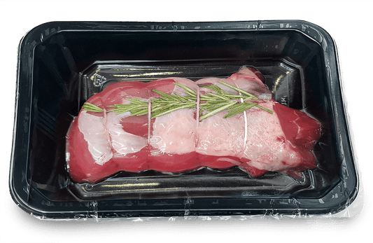 EZ Peel Skin Pack - #3 Tray - 1.2 inch x 6.72 inch x 8.75 inch - Black