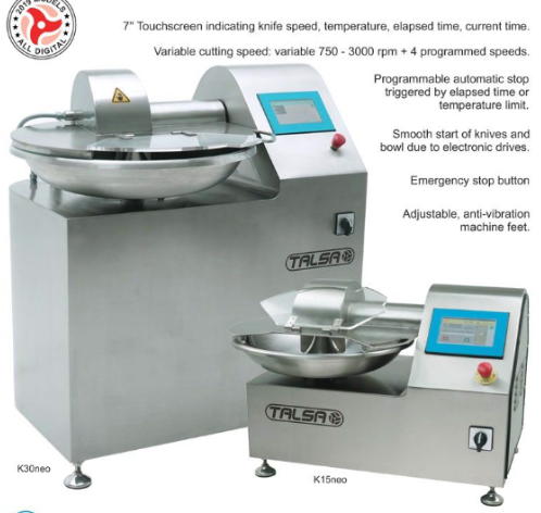 Talsa Model K15s Bowl Chopper