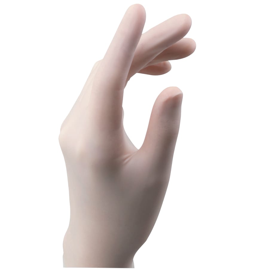 TouchNTuff® 83-500 Sterile Polyisoprene Disposable Gloves, 8 Mil, 8.5, White