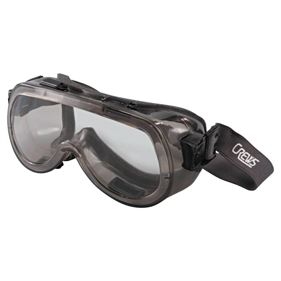 Verdict Goggle, Clear/Smoke, Antifog, Foam Lining, Elastic Strap