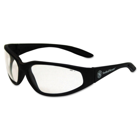 38 Special™ Safety Eyewear, Clear Lens, Polycarbonate, Anti-Scratch, Black Frame
