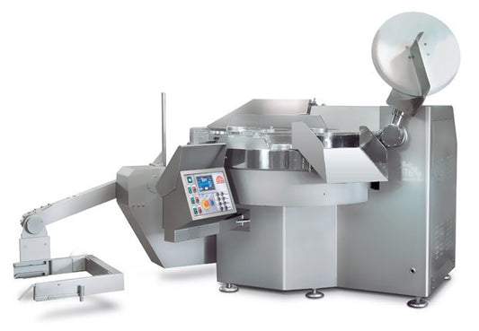 Roser Model CT 200VE Vacuum Industrial Bowl Chopper with Loader/Unloader