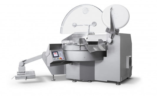 Roser Model CT 500VE Vacuum Industrial Bowl Chopper with Loader/Unloader