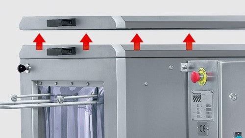 Roser Model TL-235-3665 Crate Tunnel Washer with Electrical Heating