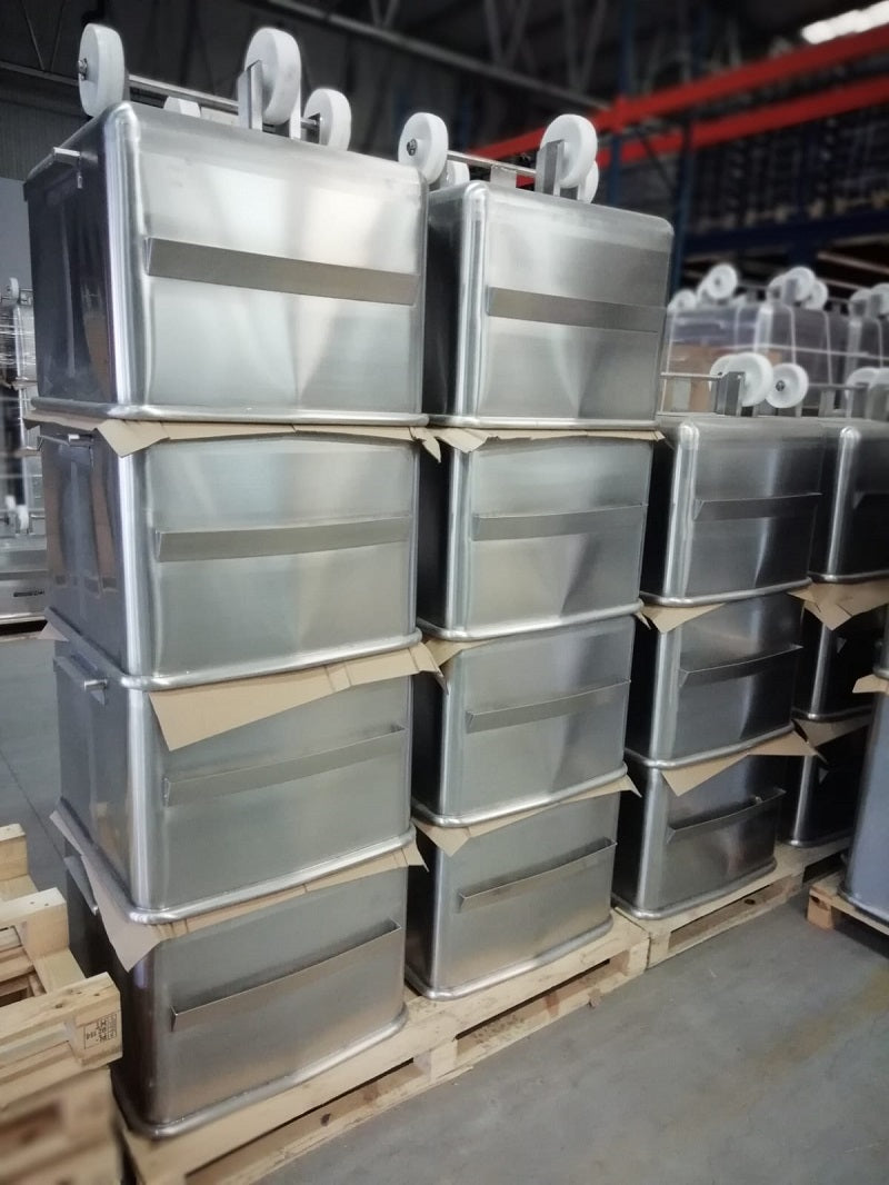 RAM Manufacturing 400 lbs Stainless Steel Industrial Meat Buggies
