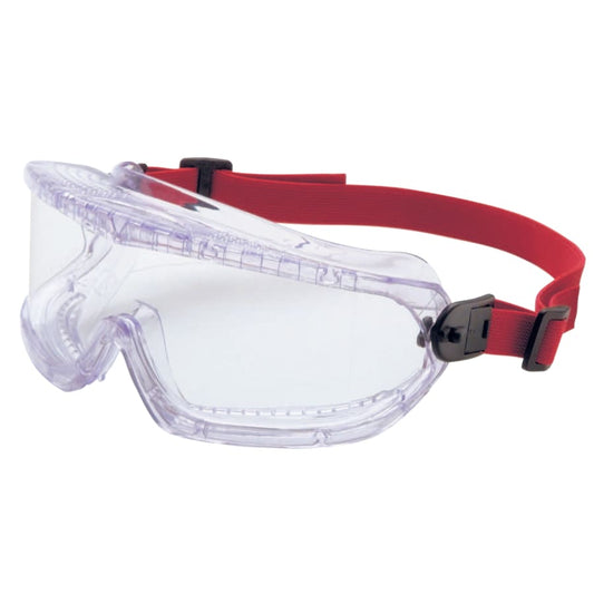 V-Maxx Goggles, Clear/Clear, Anti-Fog Coating, Wrap-Around