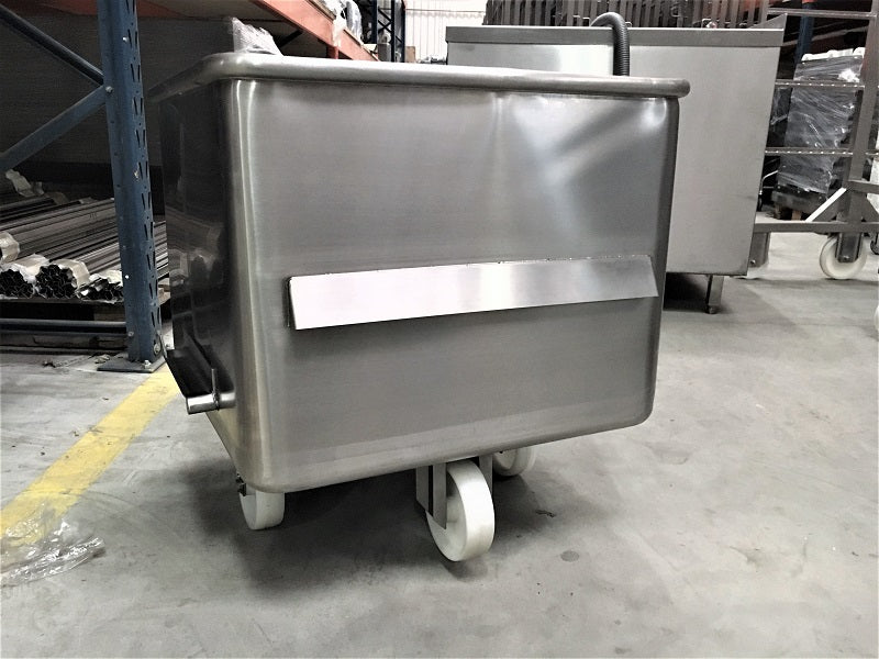RAM Manufacturing 400 lbs Stainless Steel Industrial Meat Buggies