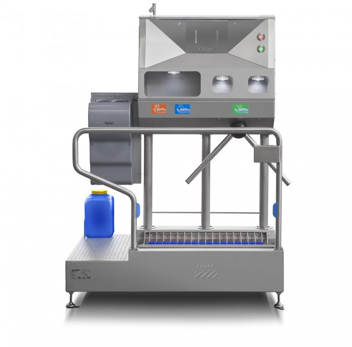 Roser Model Sanieco Plus Integrated Hygiene Station
