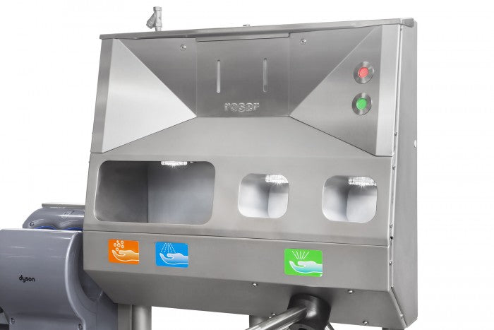 Roser Model Sanieco Plus Integrated Hygiene Station