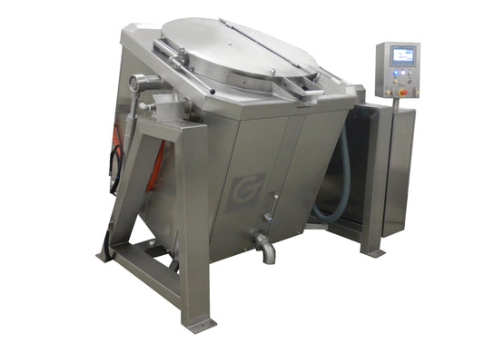 Gernal Model KKM 1200 Tilting Boiler Cooking Kettle with Manual Lid
